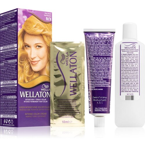 Wella ton Permanent Colour Crème barva za lase odtenek 9/3 Gold Blonde Cene