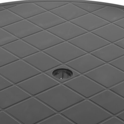  Vrtni stol antracit 89 cm plastični Slike
