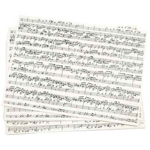  Kreativni papir sa muzićkim printom A4 (Papir za scrapbooking) Cene