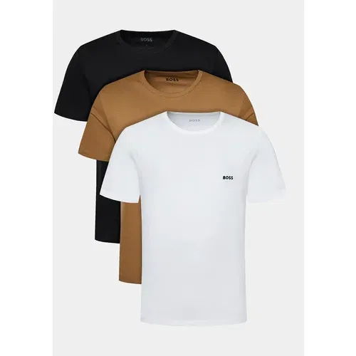 Boss Set 3 majic Tshirt Rn 3P Classic 50475284 Bež Regular Fit