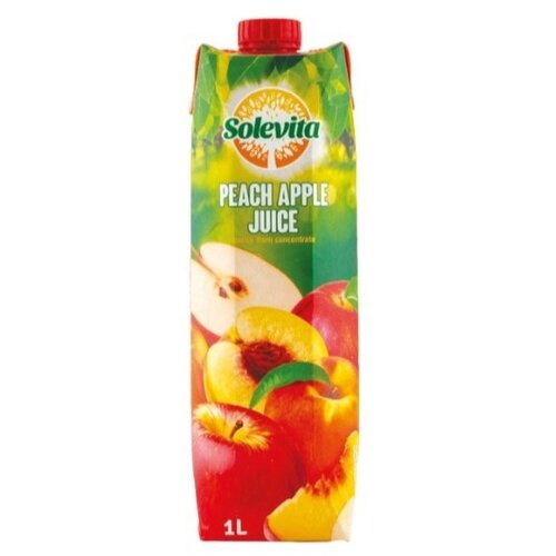 SOLEVITA Voćni sok jabuka breskva 100% 1l Cene