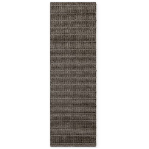 Ted Baker Tamno siva/tamno smeđa ručno rađena vunena staza 80x250 cm Camden Parker &amp;ndash; Slike