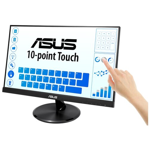 Asus monitor VT229H, FULL HD 1920x1080, 21,5 IPS, 250 cd/m2, Projective Capacitive Touch, 10-point Touch, HDMI, VGA, USB, Zvučnici, 60Hz, 5ms Cijene