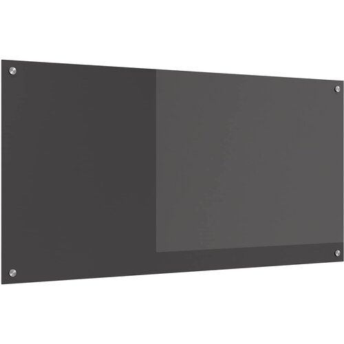  Kuhinjski zid Tamno siva 120 x 60 cm Staklo otporno na udarce Slike