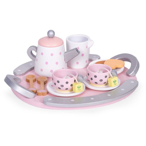 ECO TOYS Leseni čajni set, 15 elementov Cene