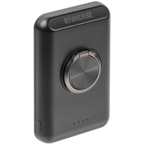 Riva Case VA2603 MagSafe Magnetic QC / PD zunanja baterija powerbank 5.000 mAh 15W z držalom - črn