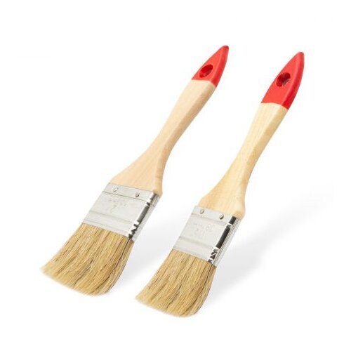 Handy set čopičev za pleskanje z lesenim ročajem 2 kosa Cene