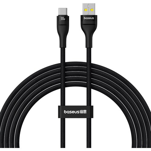 Baseus Flash 2 Kabel USB-A / USB-C 100W, 2m - Črna, (22006775) Cene