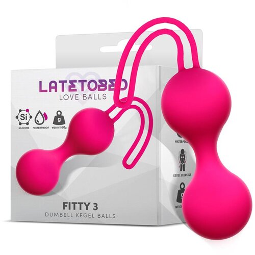 LATETOBED Fitty 3 Dumbbell Kegel Balls Fuchsia 62g Cijene