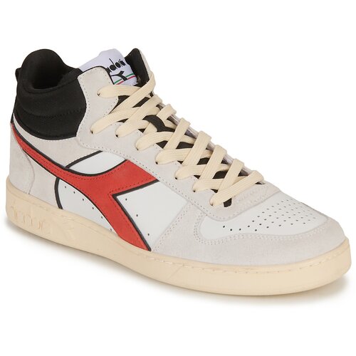 Diadora MAGIC BASKET DEMI CUT SUEDE LEATHER Bijela Cijene