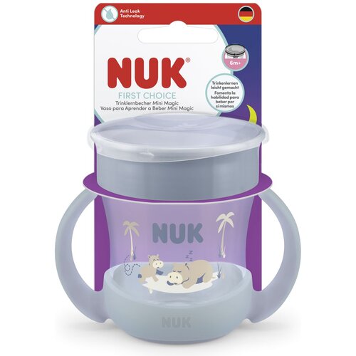 Nuk lonček First Choice Mini Magic gitd 160 ml,6m+ sort Cene