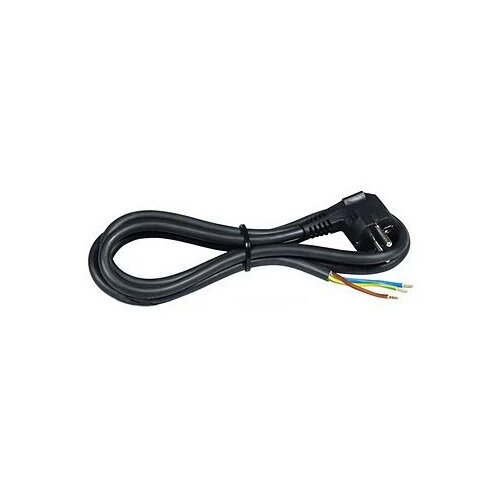 Prikljucni kabl 16 A 250 V 3500 W, crni, 3m H05VV-F 3G2,5 Slike