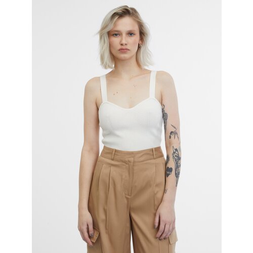 Orsay Cream women's top - Women's Cene