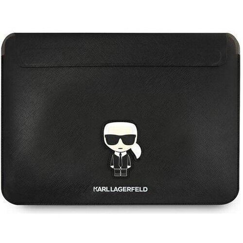  Torba za laptop Karl Lagerfeld Sleeve Saffiano Ikonik 16.&amp;quot; crna (KLCS16PISFBK) Slike
