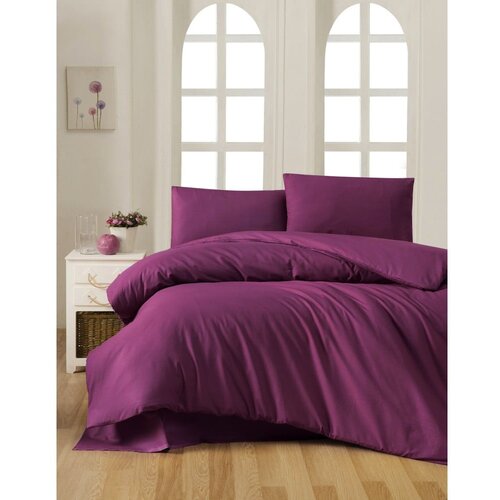 Mijolnir Purple Purple Ranforce Single Quilt Cover Set (FR) Cene