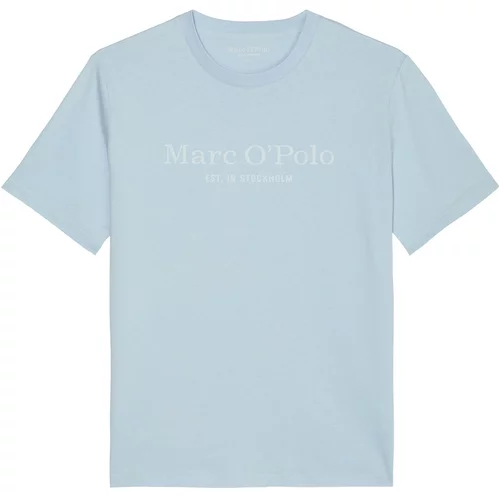 Marc O'Polo Majica svijetloplava / bijela