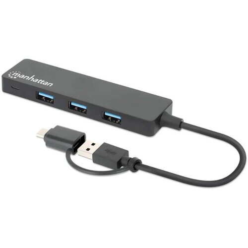 Hub MANHATTAN s 4 USB 3.0 Type-C/Type-A priključka Cijene