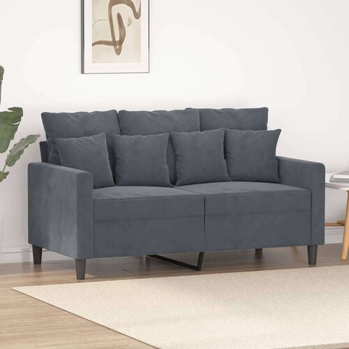  Dvosed temno siv 120 cm žamet Cene