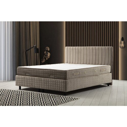 Hanah home Bračni krevet Safir Set 150 x 200 Brown Cene