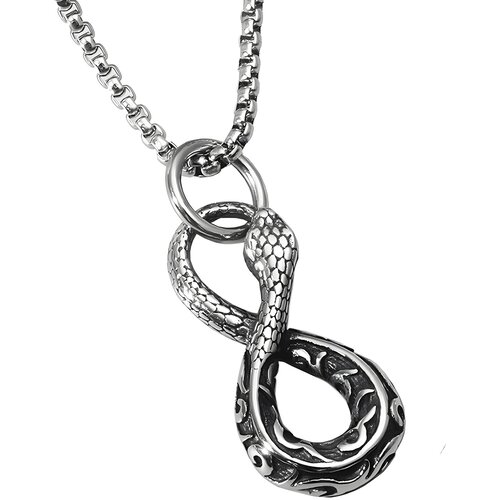  Ogrlica SC-28453 - Srebrna Cene