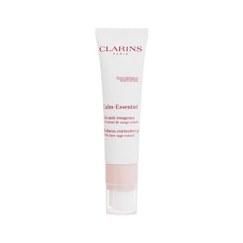 Clarins calm-essentiel redness corrective gel gel za obraz za vse tipe kože 30 ml za ženske