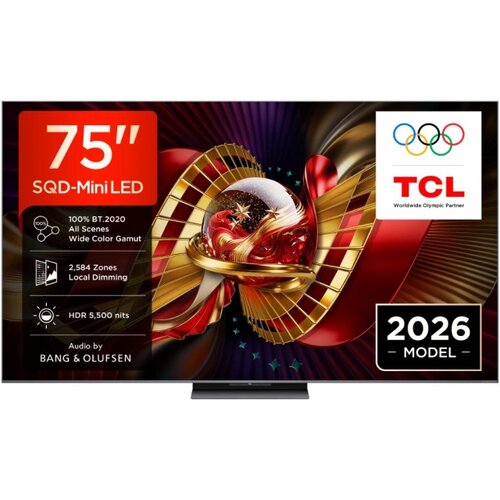 Tcl Televizor 75C8L/LED/75"/4K UHD/144Hz/Google TV/crna Cene