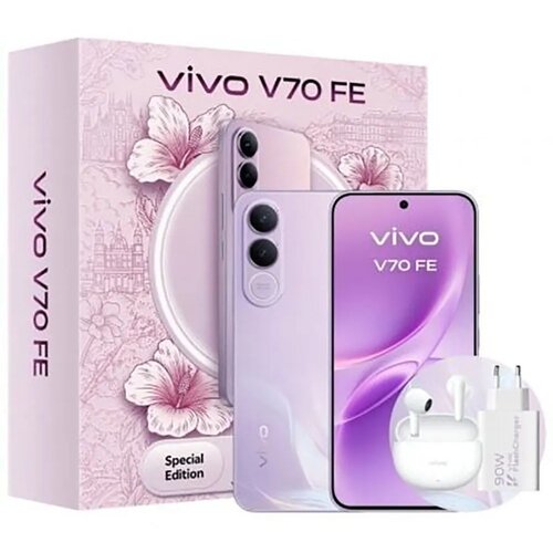 Vivo V70 FE 5G 8GB/512GB Purple Slike