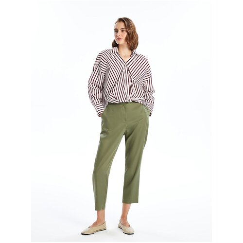 LC Waikiki Elastic Waist Standard Fit Women's Trousers Cene