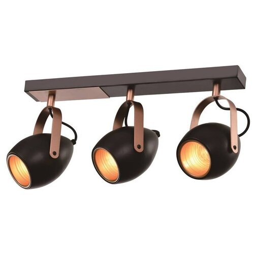 Candellux Lighting Crna stropna lampa 13x46 cm Anica - Slike