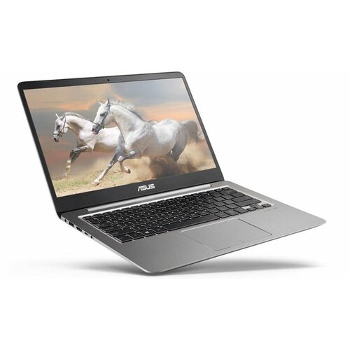 Asus ZenBook UX410UF-GV152T 14 Full HD Intel Quad Core i7 8550U 8GB 1TB+128GB SSD M.2 GeForce MX130 Win10 sivi 3-cell laptop Slike