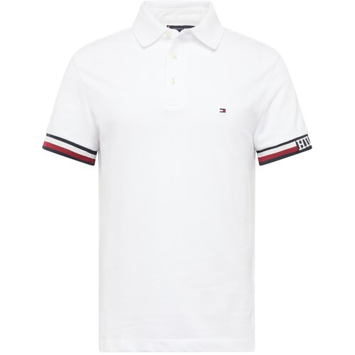Tommy Hilfiger MONOTYPE FLAG CUFF SLIM FIT POLO Bijela Slike