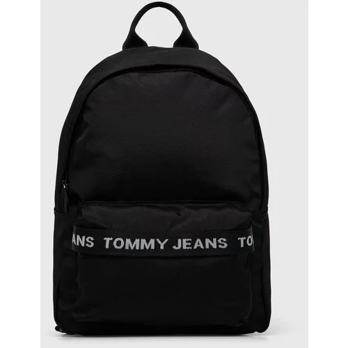 Tommy Jeans Ruksak za žene, boja: crna, mali, s tiskom