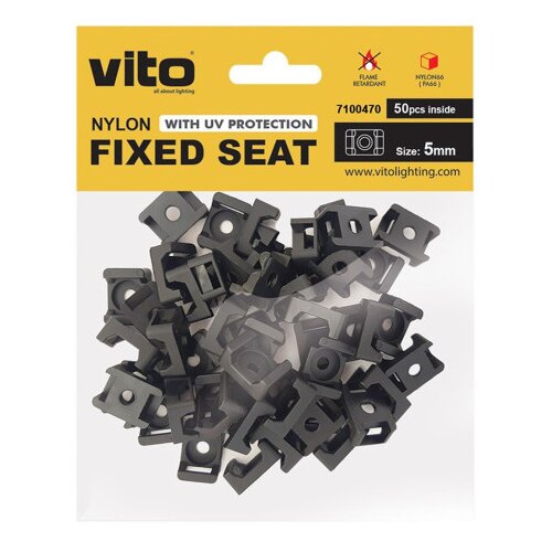 Vito Obujmica za vezice 5mm 50/1 SEAT-P 7100470 crna Cijene