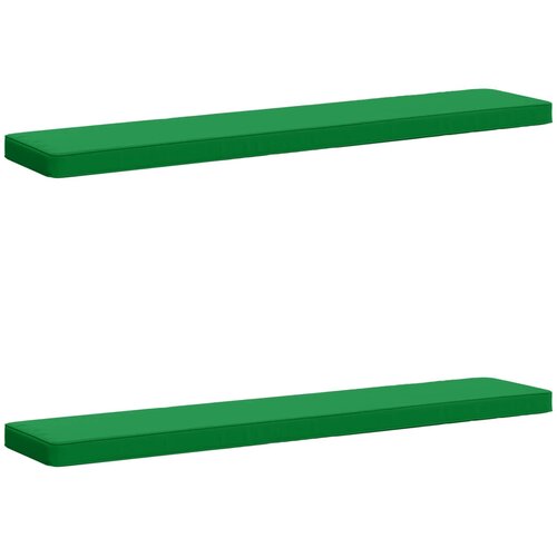  Jastučići za klupe - 2 dijela VUGHT 2 pcs 100% poliester Zelena Cene
