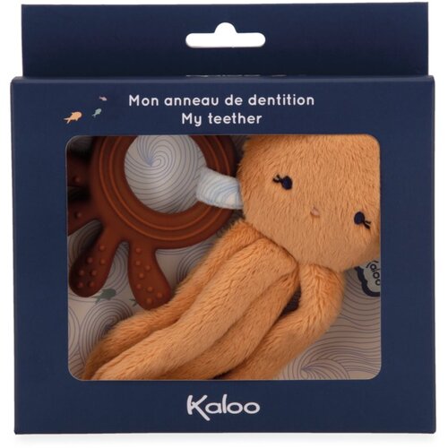 Kaloo Petit Calme grizalo Octopus 1 kos Slike