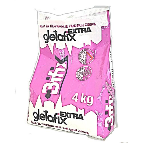  Polimer cementna masa Gletafix Extra 4 kg Slike