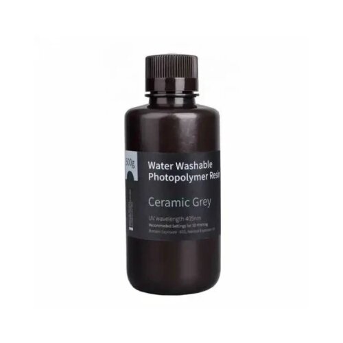 Elegoo wather washable resin 1kg ceramic grey Slike