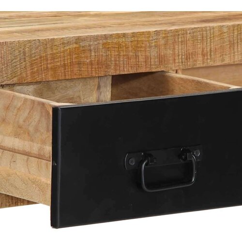 VidaXL Konzolni stol 100x35x75 cm Puno grubo drvo Mango Slike