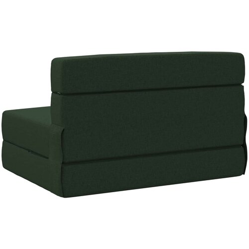 SOFA na razvlačenje Tamnozelena 70 x 72 x 60 cm Tkanina Slike