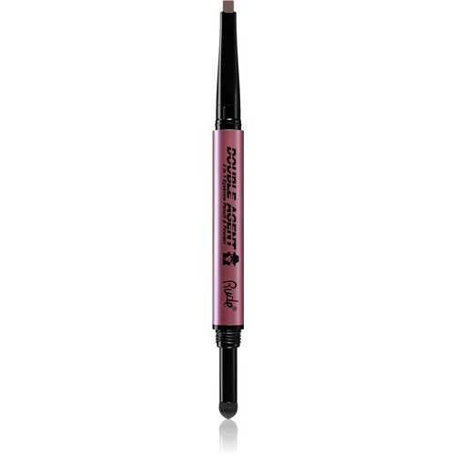 Rude Cosmetics Double Agent dvostrana olovka za obrve nijansa Hazel 0.6 g Cijene