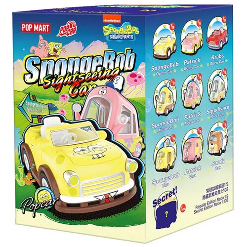 Pop Mart spongebob sightseeing car series vehicles blind box (single) Slike