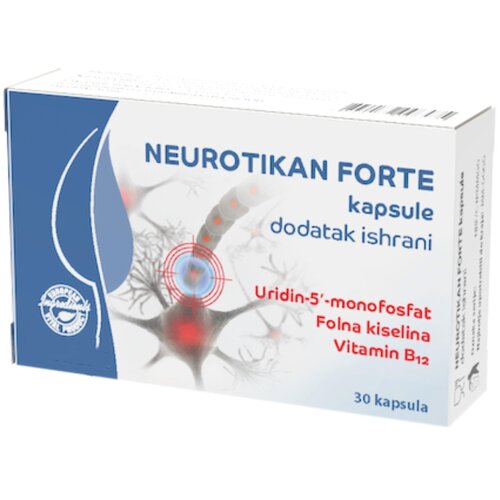 Vitapharm neurotikan forte Kompleks za pomoć kod obnove nerava, 30 kapsula Cene