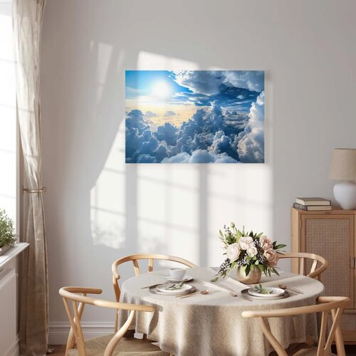 Slika - Symphony of Light: Sun and Clouds Collaborating on a Beautiful Sky 30x20 Cijene
