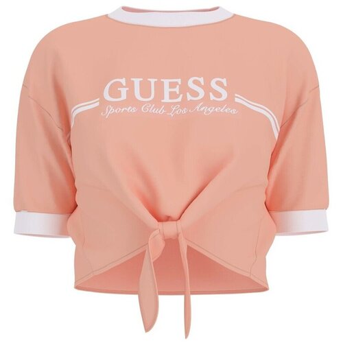 Guess Majice &amp;amp; Polo majice V5GI05 I3Z14 Rožnata Slike