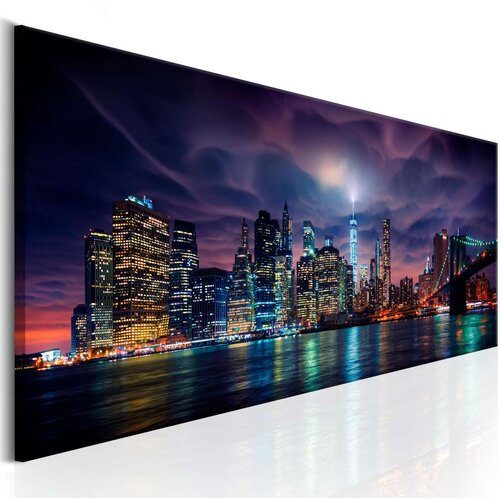  Slika - New York: Dark City 150x50 Cijene