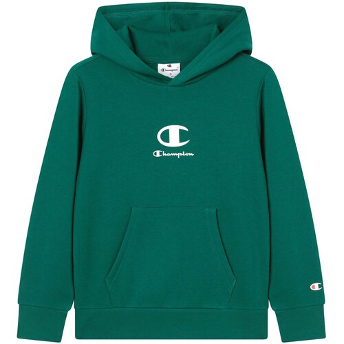 Champion Puloverji Hooded Sweatshirt Zelena Slike