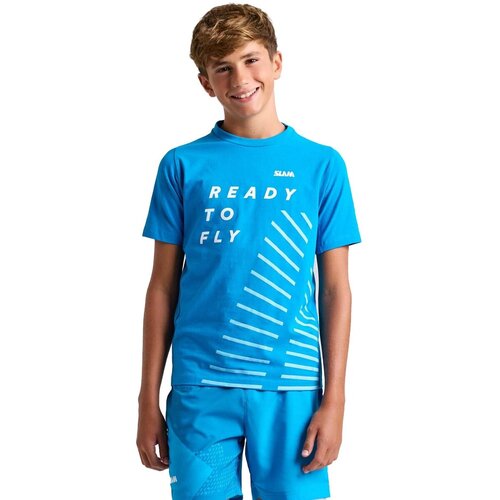 Slam Majice s kratkimi rokavi Foil Jr T-Shirt Ss Modra Slike
