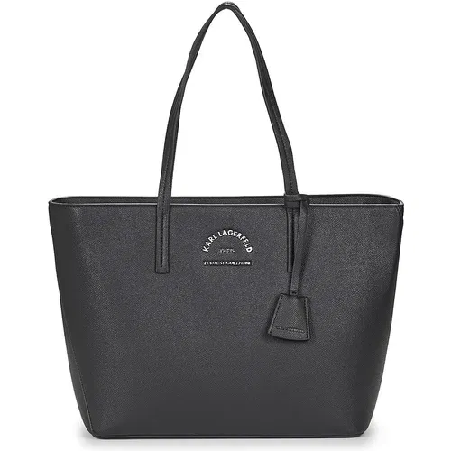 Karl Lagerfeld RSG METAL LG TOTE Crna