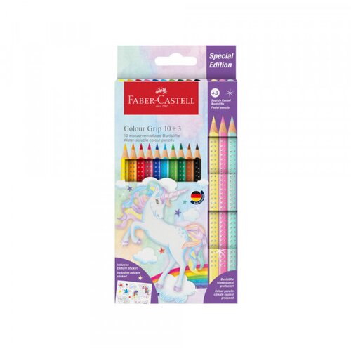  drvene bojice faber castell grip 1/10 unicorn 3 sparkle 2015420 Cene