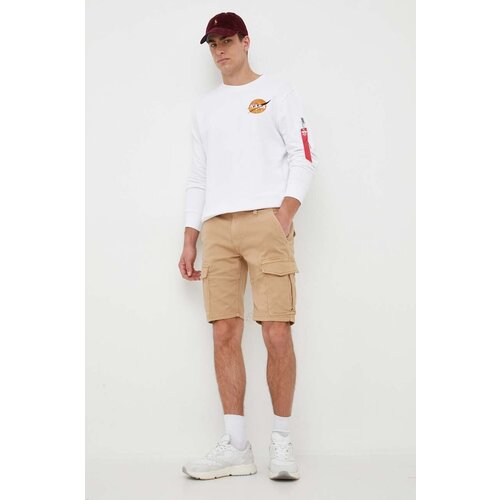 Pepe Jeans Kratke hlače JARED mo&amp;scaron;ke, bež barva Slike